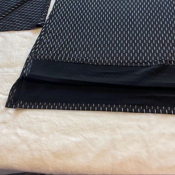 JM Collection Black With Silver Accents Flared Sleeve Tunic/Dress Size Large - Picture 9 of 13